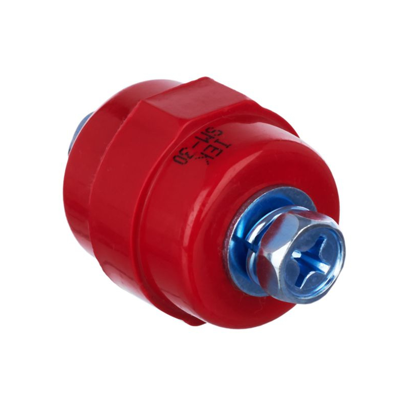 Изолятор SM30 (М8) силовой с болтом IEK