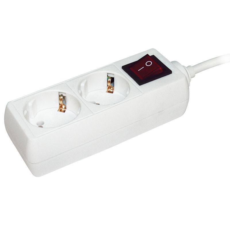 Удлинитель У02К 2 места с заземлением 3м 3х1мм2 16А/250 IEK