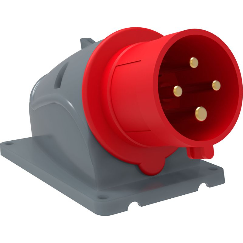 MAGNUM Вилка стационарная ССИ-524 32А-6ч/380-415В 3P+PE IP44 IEK