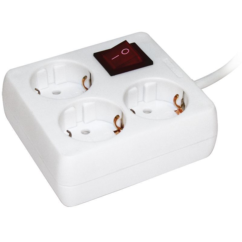 Удлинитель У-С03К 3 места с заземлением 3м 3х1мм2 16А/250 IEK