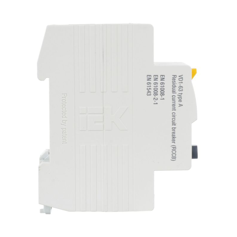 Выключатель дифференциальный (УЗО) ВД1-63 2Р 16А 30мА тип А IEK