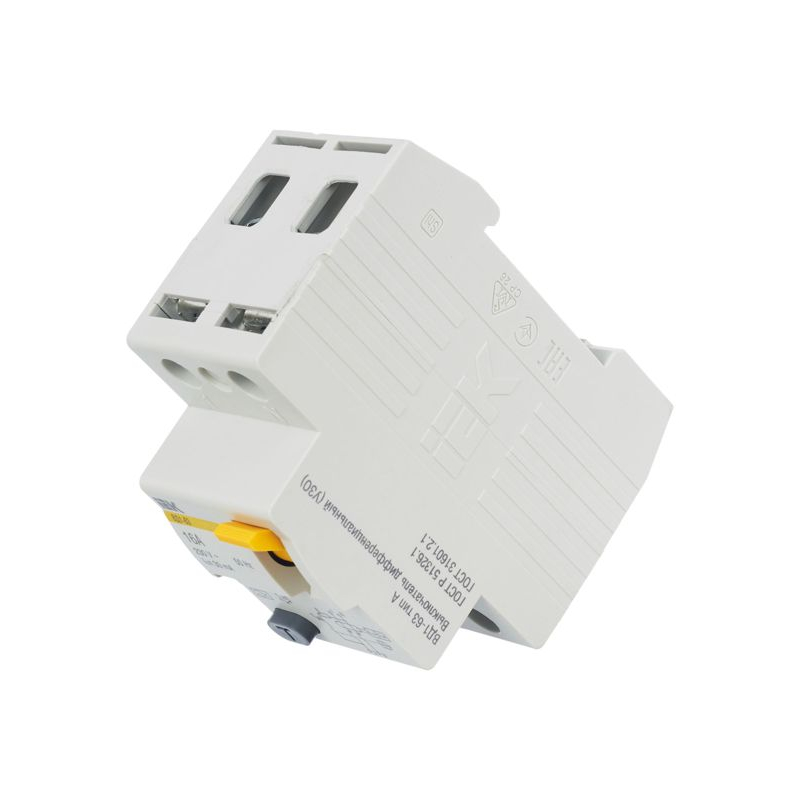 Выключатель дифференциальный (УЗО) ВД1-63 2Р 16А 30мА тип А IEK