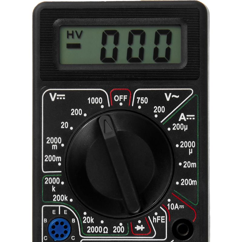 Мультиметр цифровой UNIVERSAL M830B IEK