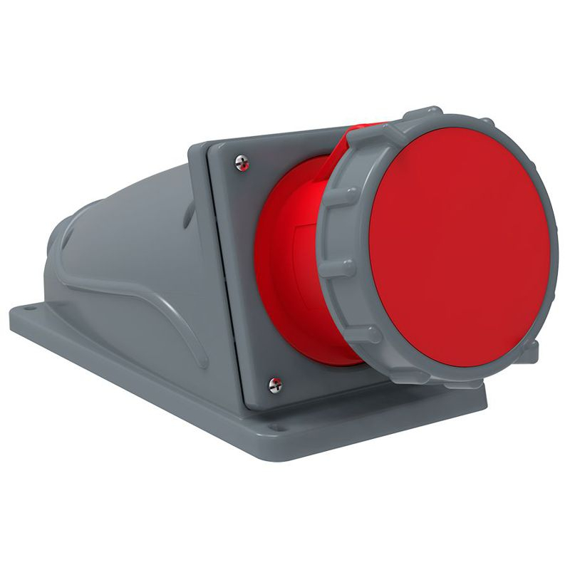 MAGNUM Розетка стационарная ССИ-134 63А-6ч/380-415В 3P+PE IP67 IEK