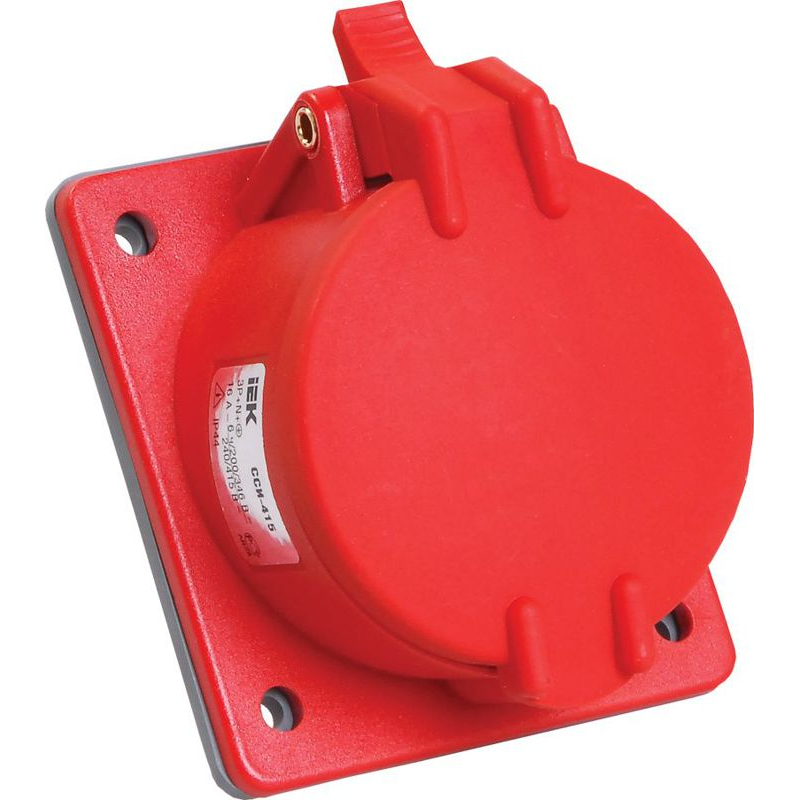 MAGNUM Розетка встраиваемая ССИ-425 32А-6ч/200/346-240/415В 3P+PE+NIP44 IEK