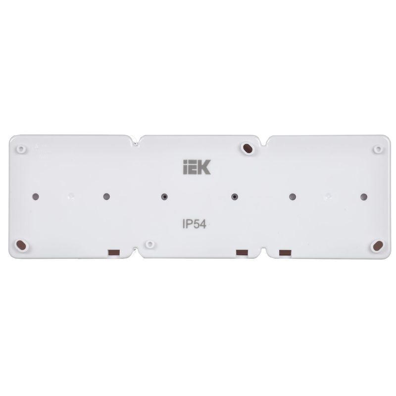 Розетка 3-местная для открытой установки РСб23-3-ГПБд с заземляющим контактом IP54 ГЕРМЕС PLUS (цвет крышки: дымчатый) IEK