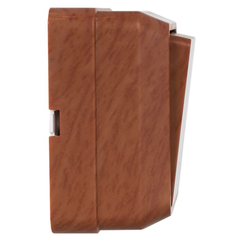 OKTAVA Выключатель 2-клавишный для открытой установки 10А ВС20-2-0-ОД дуб GENERICA