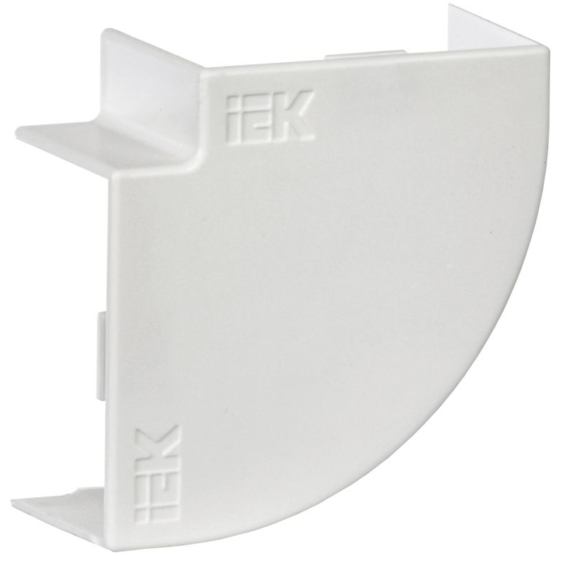 ELECOR Поворот на 90град КМП 25х16 белый (4шт/компл) IEK