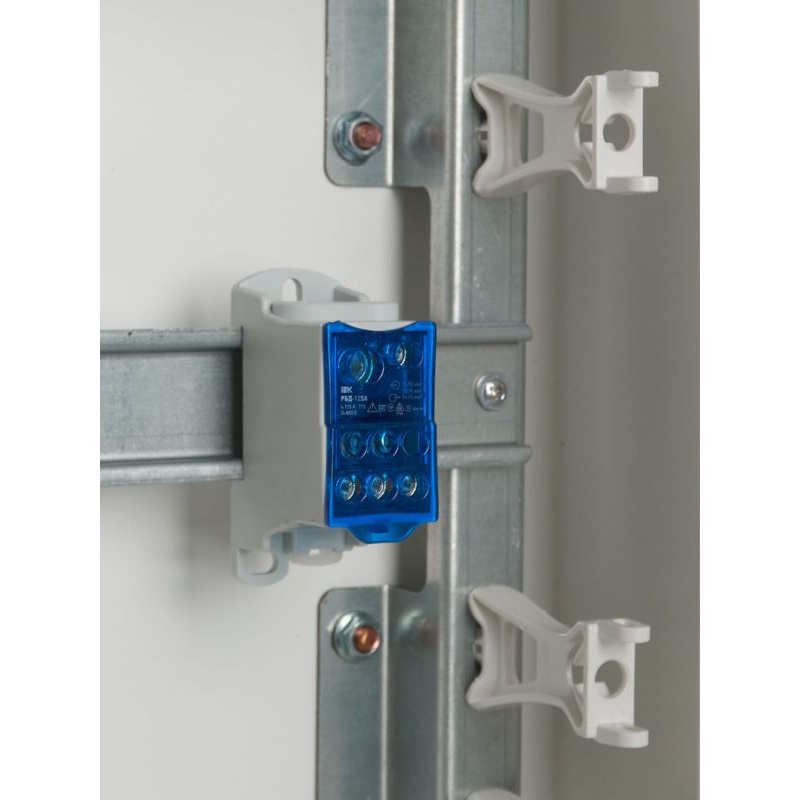 Блок распределительный РБД-125А на DIN-рейку IEK