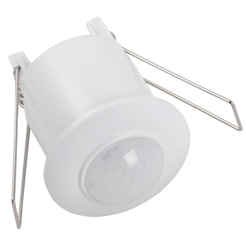 Датчик движения ДД-301 800Вт 360град 6м IP20 белый IEK