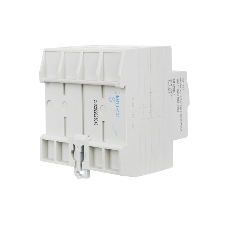 Выключатель дифференциальный (УЗО) ВД1-63S 4Р 40А 100мА IEK