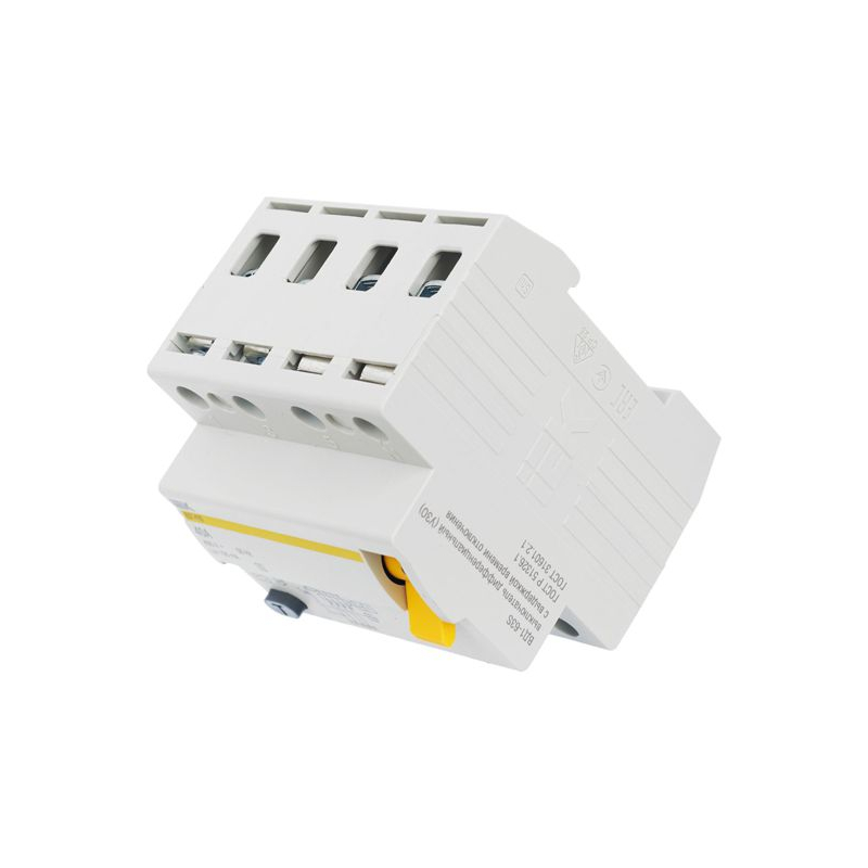 Выключатель дифференциальный (УЗО) ВД1-63S 4Р 40А 100мА IEK