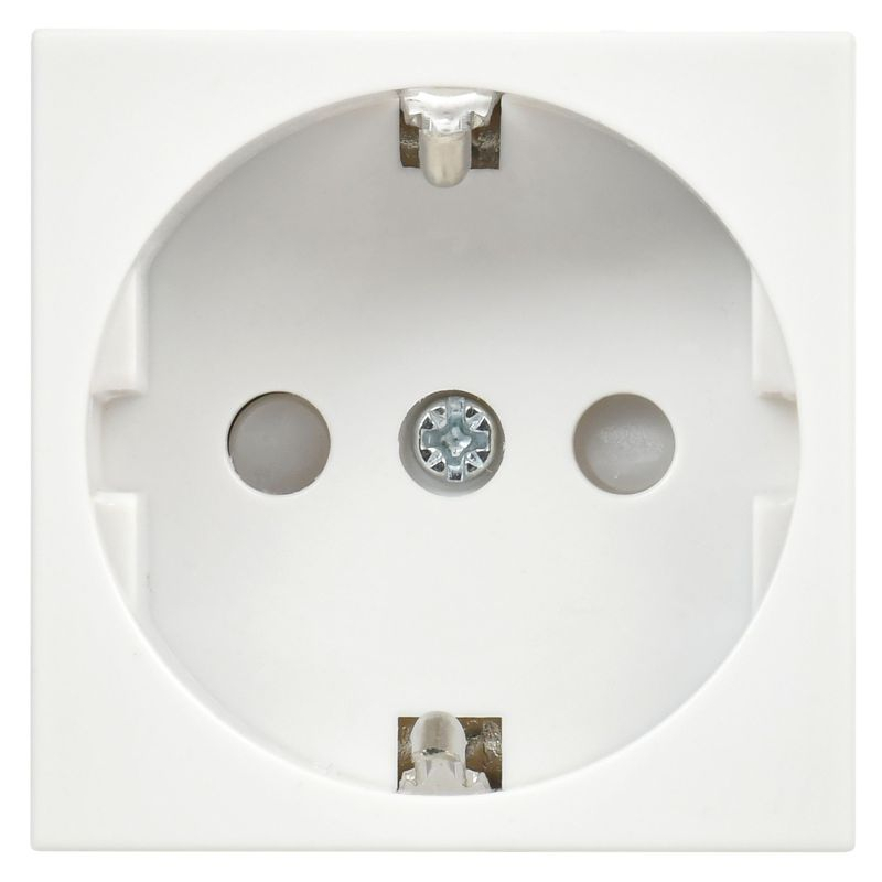 РКС-20-30-П-К Розетка с з/к 2к (на 2 модуля) ПРАЙМЕР белая IEK