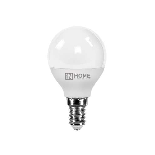 Лампа светодиодная LED-ШАР-VC 8Вт 230В E14 3000К 720лм IN HOME 4690612020549