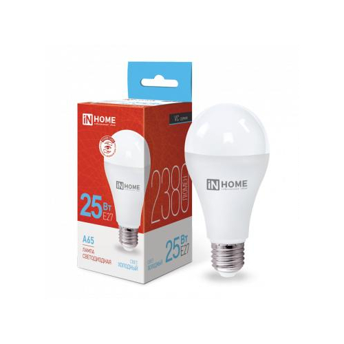 Лампа светодиодная LED-A70-VC 25Вт 230В E27 6500К 2250лм IN HOME 4690612024103