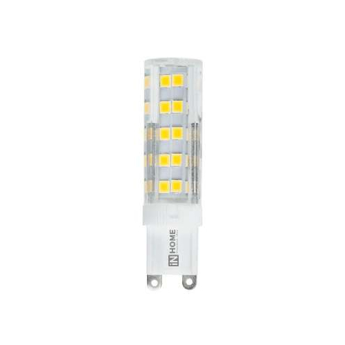 Лампа светодиодная LED-JCD-VC 5Вт 4000К нейтр. бел. G9 450лм 230В IN HOME 4690612019895