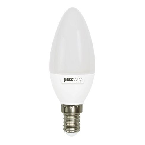 Лампа светодиодная PLED-SP C37 9Вт свеча 3000К тепл. бел. E14 820лм 230В JazzWay 2859457A