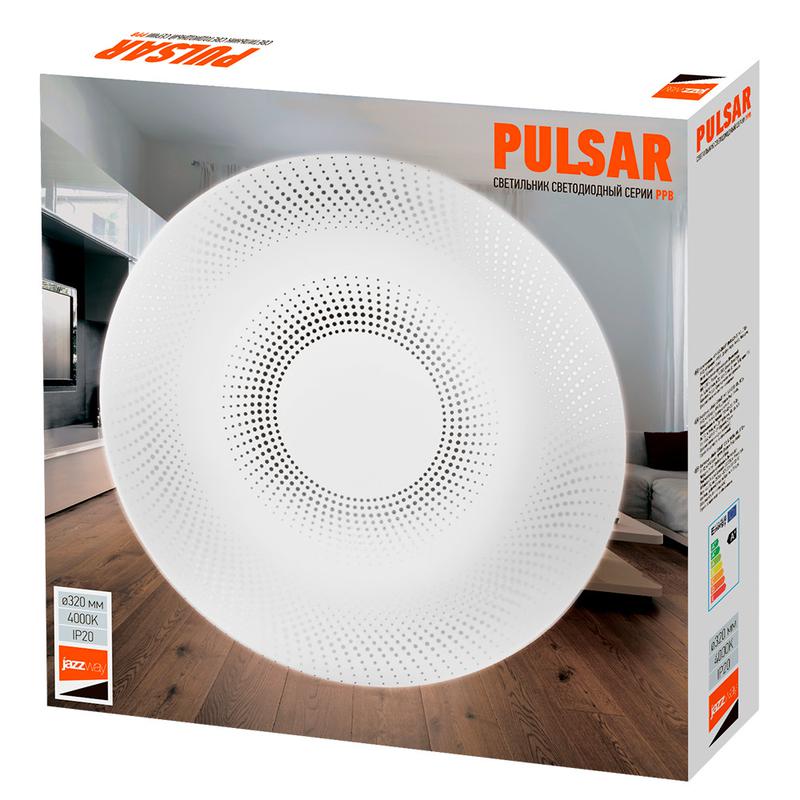 Светильник светодиодный PPB Pulsar 32Вт 4000К IP20 D320х60 JazzWay 5024748