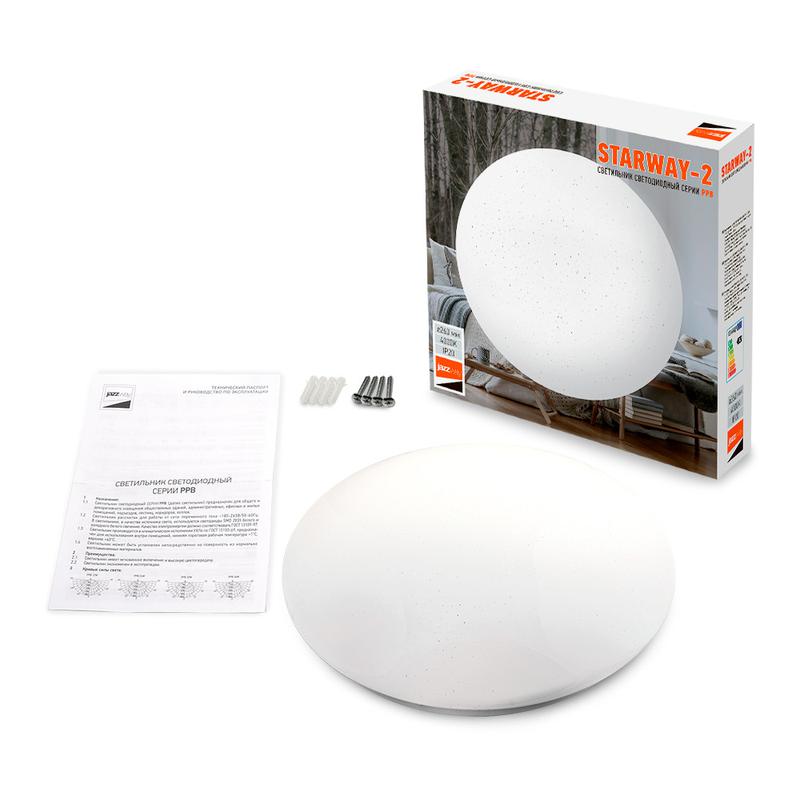 Светильник светодиодный PPB STARWAY-2 24Вт 4000К IP20 D260х55 JazzWay 5025479