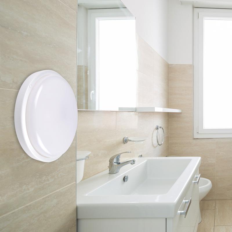 Светильник светодиодный пылевлагозащ. "Банник" PBH-PC2-RA 18Вт 6500К IP65 кругл. бел. (аналог НПБ) JazzWay 5032309