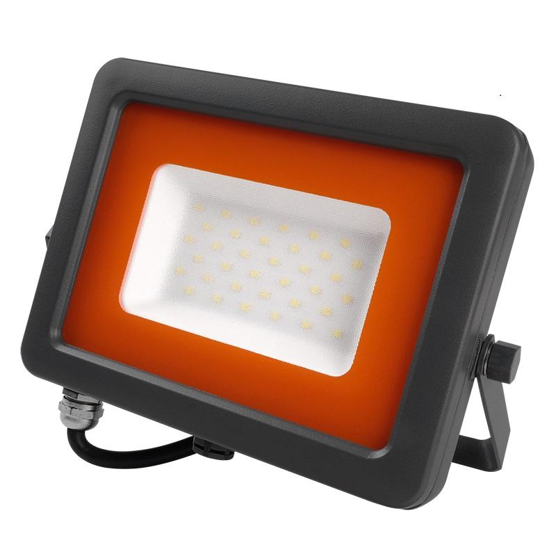 Прожектор светодиодный PFL-S2-SMD-30w 30Вт IP65 с клапаном JazzWay 2853295D
