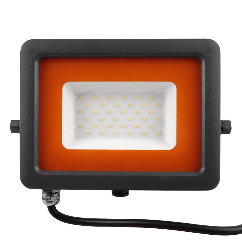 Прожектор светодиодный PFL-S2-SMD-30w 30Вт IP65 с клапаном JazzWay 2853295D