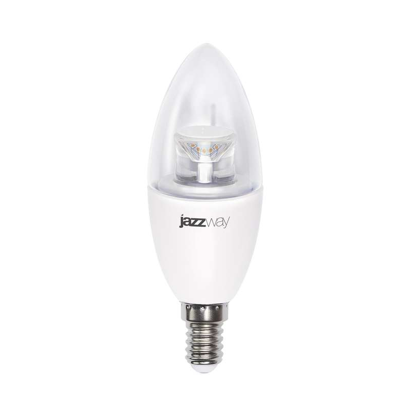 Лампа светодиодная PLED-DIM C37 7Вт свеча 4000К бел. E14 540лм 230В диммир. JazzWay 1035370