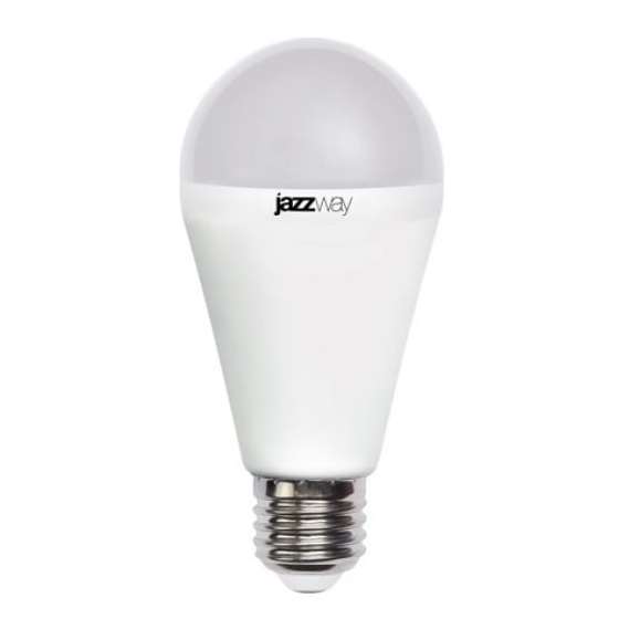 Лампа светодиодная PLED- SP A65 20Вт 3000К E27 230/50 JazzWay 5009455