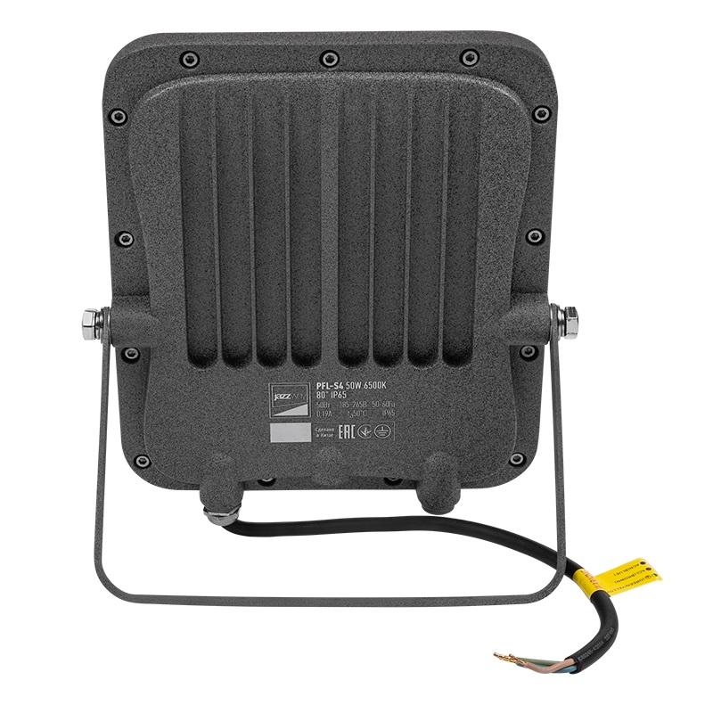 Прожектор светодиодный ДО-50 Вт 5500 Лм 6500К IP65 200-240 В LED угол светораспределения 80° -40... +50°С литой алюминий с антикоррозийным покрытием линзовый модуль Jazzway (5036420)