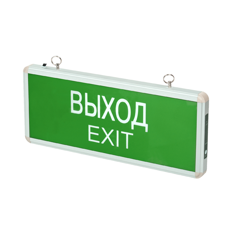 Светильник аварийный светодиодный ВЫХОД EXIT 3вт 1.5ч постоянный LED IP20 PEL 101-1 Jazzway (5032989)