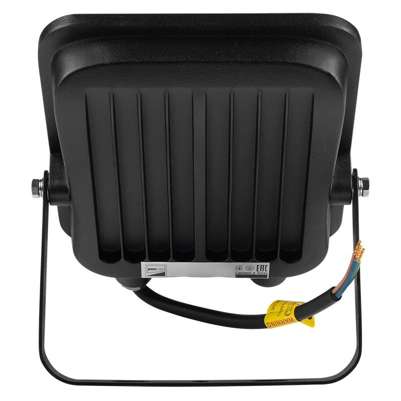 Прожектор светодиодный ДО-30Вт 6500К 2700Лм IP65 PFL-V 185-260В угол светораспределения 100° -40... +50°С литой алюминий индекс Ra>80 Jazzway (5039711)