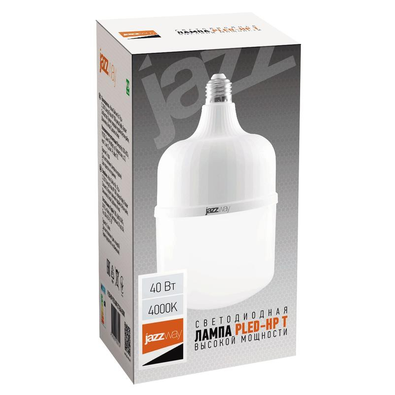 Лампа светодиодная LED 40Вт E27 3400Лм белый 230V/50Hz (1038920)