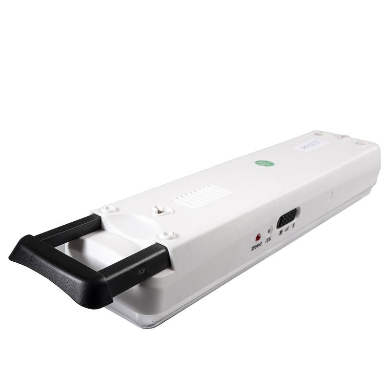 Светильник-фонарь светодиодный Accu9-L30-wh 30SMD яркий(300Лм)2ч/эконом(90Лм)6ч 220В/акк. Li-ion/3.7В/1200мАч аварийный бел. JazzWay 5024533