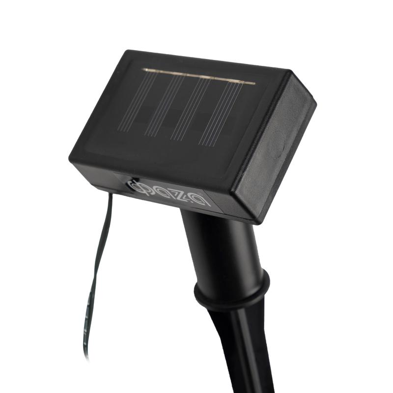 Светильник светодиодный SLR-G01-100W садовый; гирлянда 100 бел. LED солнечная батарея ФАZА 5027305