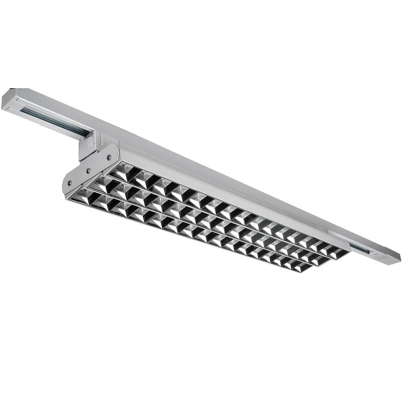 Светильник светодиодный трековый на шинопровод белый ДПО-60Вт IP40 3000К 5100Лм PTR 2260R 3S JazzWay (5039490)