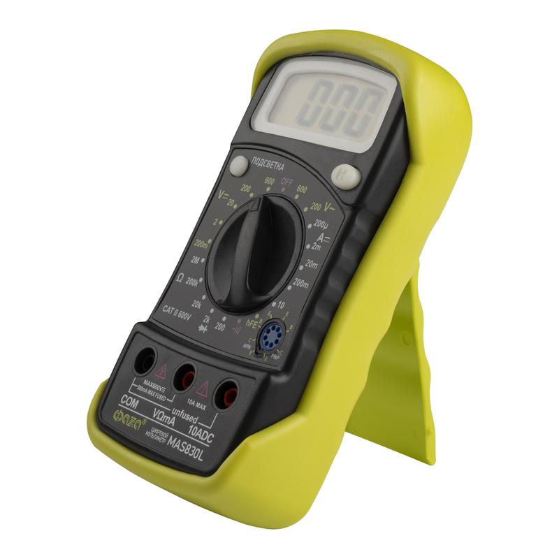 Мультиметр цифровой MAS830L ФАZА 5000490