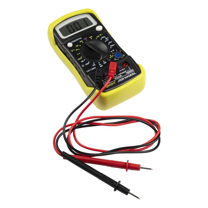 Мультиметр цифровой MAS830L ФАZА 5000490