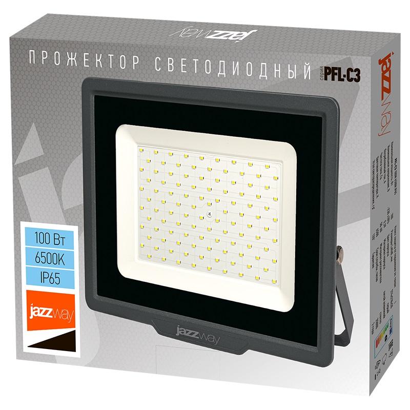 Прожектор светодиодный ДО-100Вт 6500К 9000Лм IP65 Jazzway (5023628A)