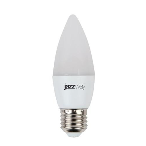 Лампа светодиодная PLED-SP C37 7Вт свеча 5000К холод. бел. E27 560лм 230В JazzWay 1027849-2