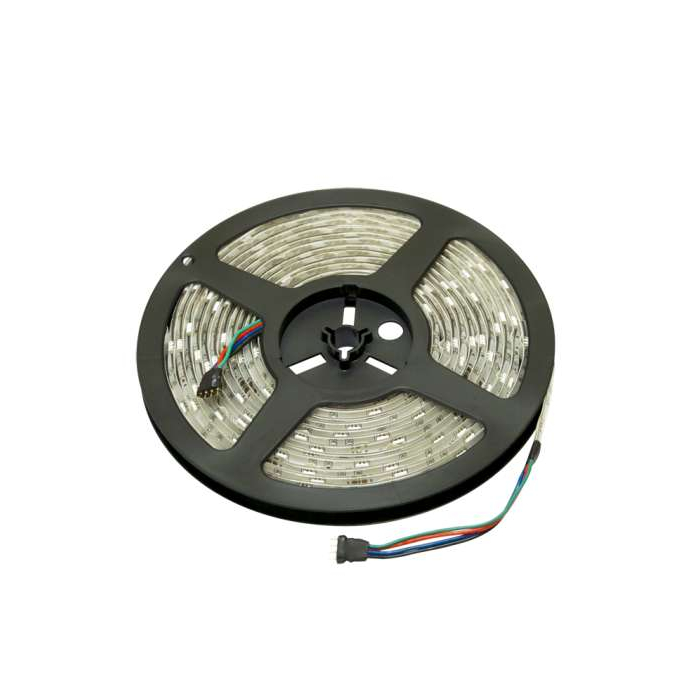 Лента светодиодная PLS 5050/30-12V 7.2Вт/м IP20 бел. теплый (уп.5м) JazzWay 327521