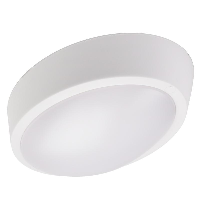 Светильник светодиодный пылевлагозащ. "Банник" PBH-PC-OA 8Вт 4000К IP65 бел. (аналог НПБ) JazzWay 1024565