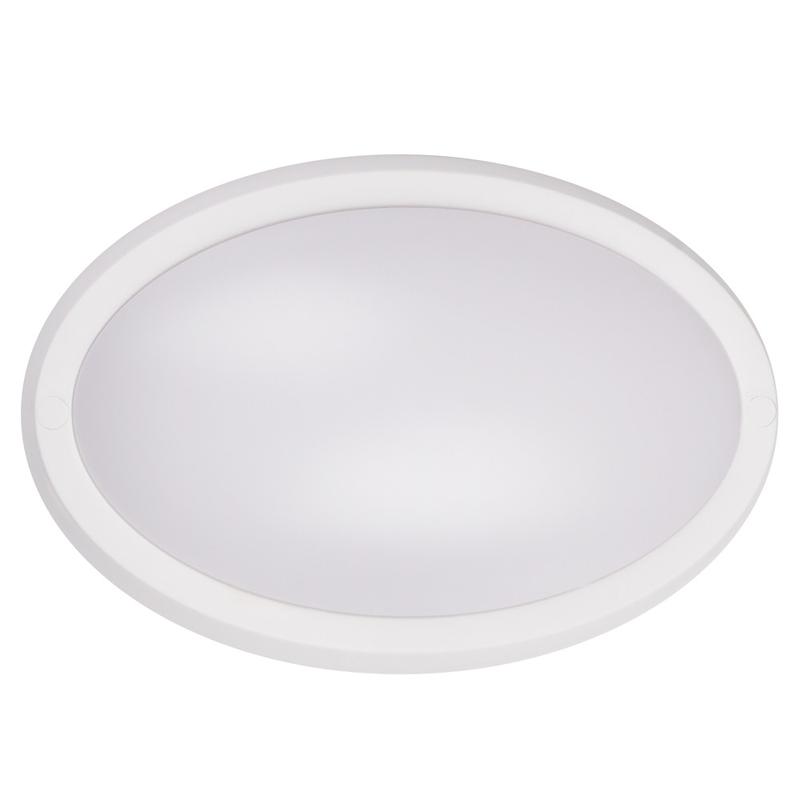 Светильник светодиодный пылевлагозащ. "Банник" PBH-PC-OA 8Вт 4000К IP65 бел. (аналог НПБ) JazzWay 1024565