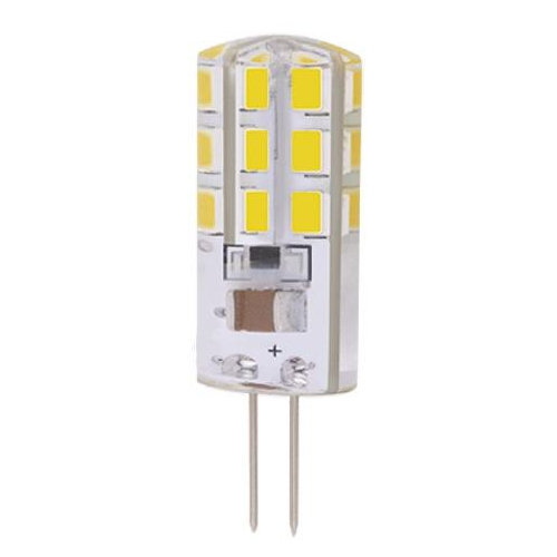 Лампа светодиодная PLED-G4 3Вт капсульная 2700К тепл. бел. G4 200лм 220-230В JazzWay 1032041