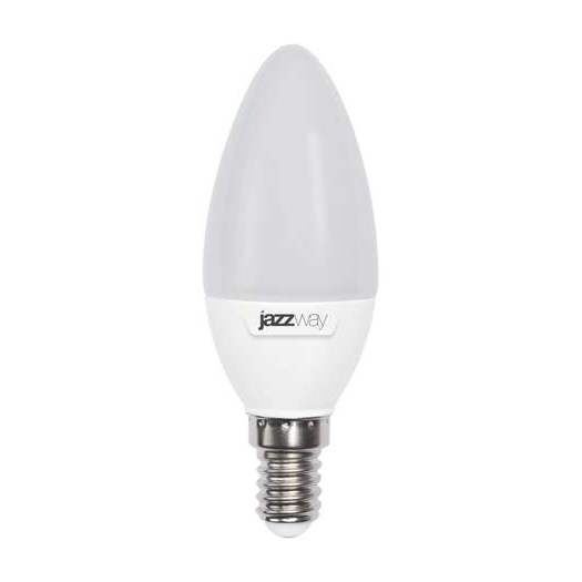 Лампа светодиодная PLED-SP C37 7Вт свеча 3000К тепл. бел. E14 530лм 230В JazzWay 1027818-2