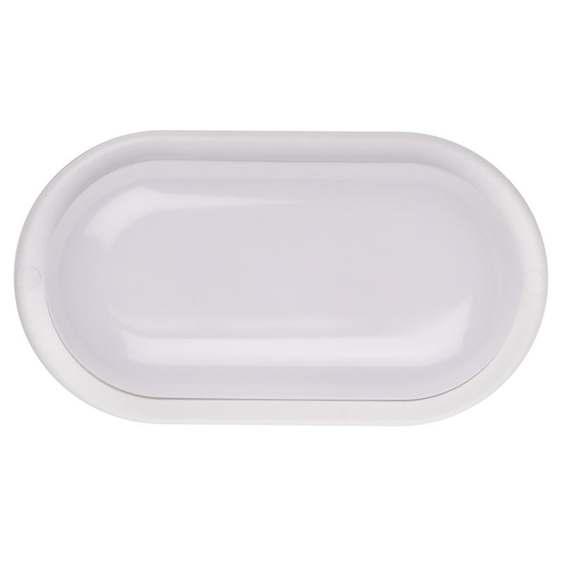 Светильник светодиодный пылевлагозащ. "Банник" PBH-PC2-OA 12Вт 4000К IP65 овал. бел. (аналог НПБ) JazzWay 1035677A