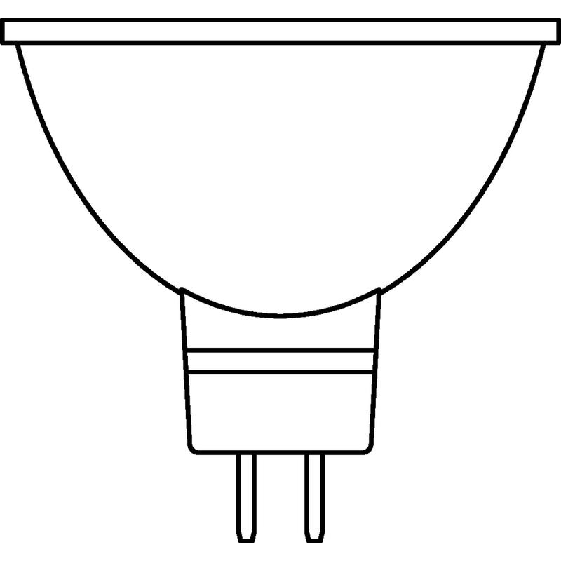 Лампа светодиодная LED Value LVMR1660 7SW/830 230В GU5.3 10х1 RU OSRAM 4058075582781