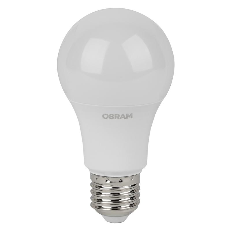 Лампа светодиодная LED Value LVCLA75 10SW/830 230В E27 2х5 RU (уп.5шт) OSRAM 4058075577718