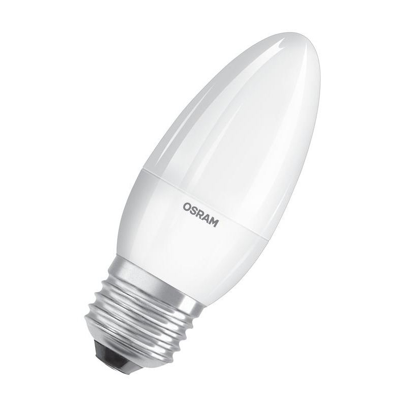 Лампа светодиодная LED Value LVCLB75 10SW/830 230В E27 10х1 RU OSRAM 4058075579538