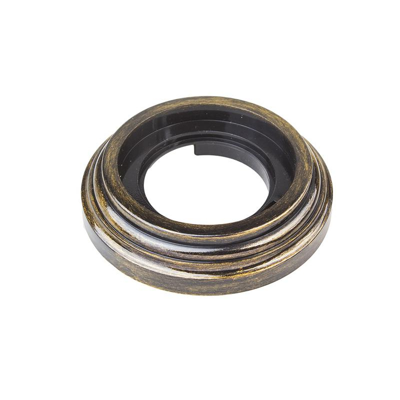 Рамка электроустановочная 1-место Лизетта ретро ABS-пластик, цвет бронза