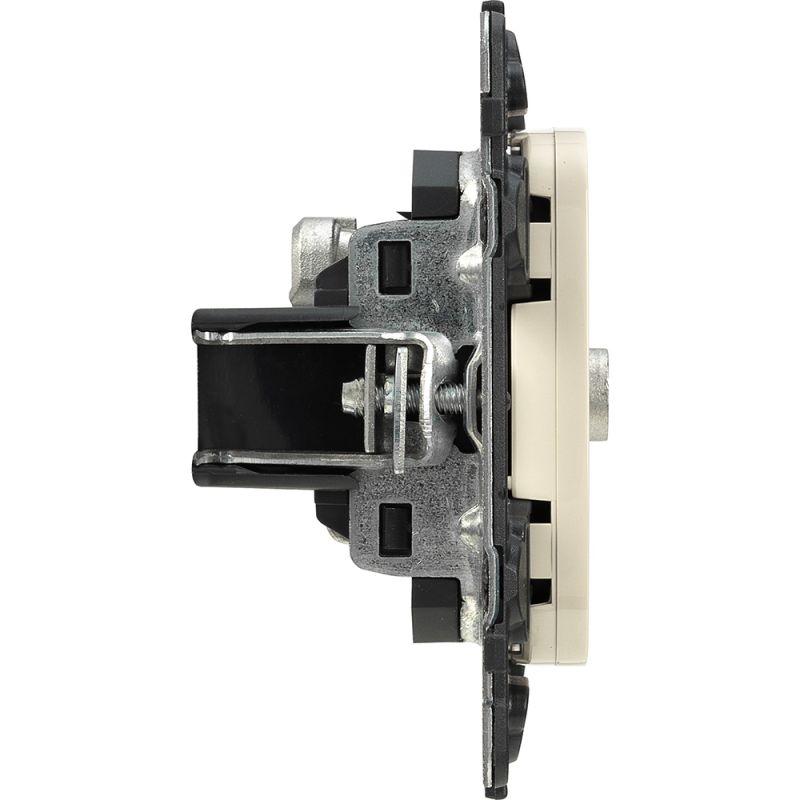 Механизм розетки TV с топологией "звезда" Valena Allure 1 выход 0-2400МГц с лиц. панелью сл. кость Leg 753851